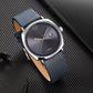TOMI T-044 Men's Watch Quartz Date Leather Strap