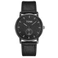 TOMI T-072 Couple Watch Chronograph Quartz Leather Straps