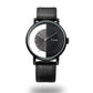 TOMI T-080 Unisex Watch Half Transparent Leather Strap