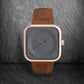 TOMI T-093 Men's Wrist Watch Square Dial